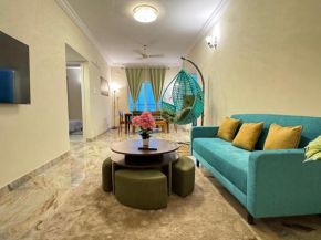 Evara Grand Vista - Fully Equipped 3BHK near AMB